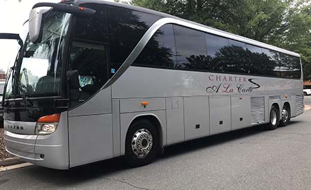 a Charter A La Carte charter bus